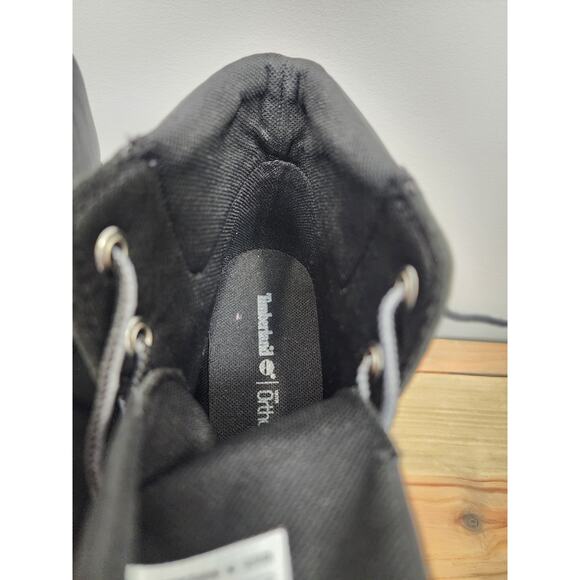 Timberland ALLINGTON HEIGHTS 6" Boots BLACK NUBUCK Women's Size 8.5 A5Y6C - Picture 8 of 10
